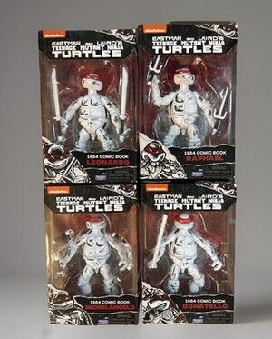 COMPLETE SET TMNT Eastman and Laird 1984 Teenage Mutant Ninja Turtles Figure